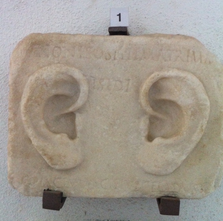 Relief with ears 