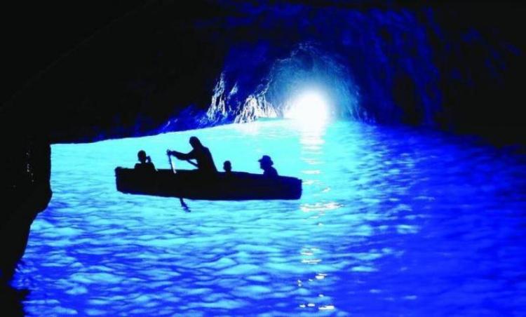 the Blue Grotto